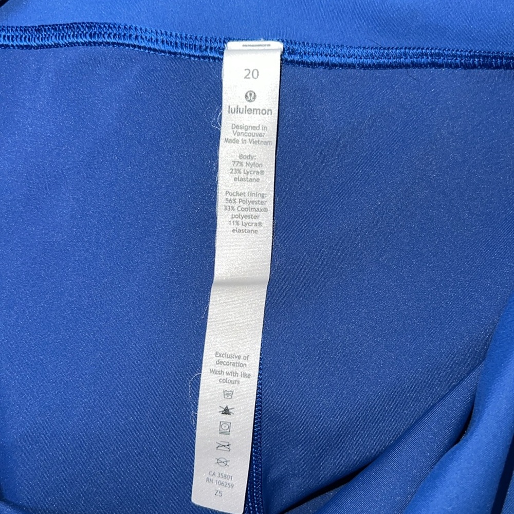 Lululemon Wunder Train High-Rise Tight 25" size 20 style#W5CQDS - Picture 10 of 10